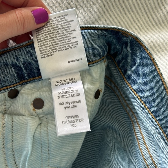 AGOLDE Nico High Rise Slim Jean, 28 - Picture 8 of 8